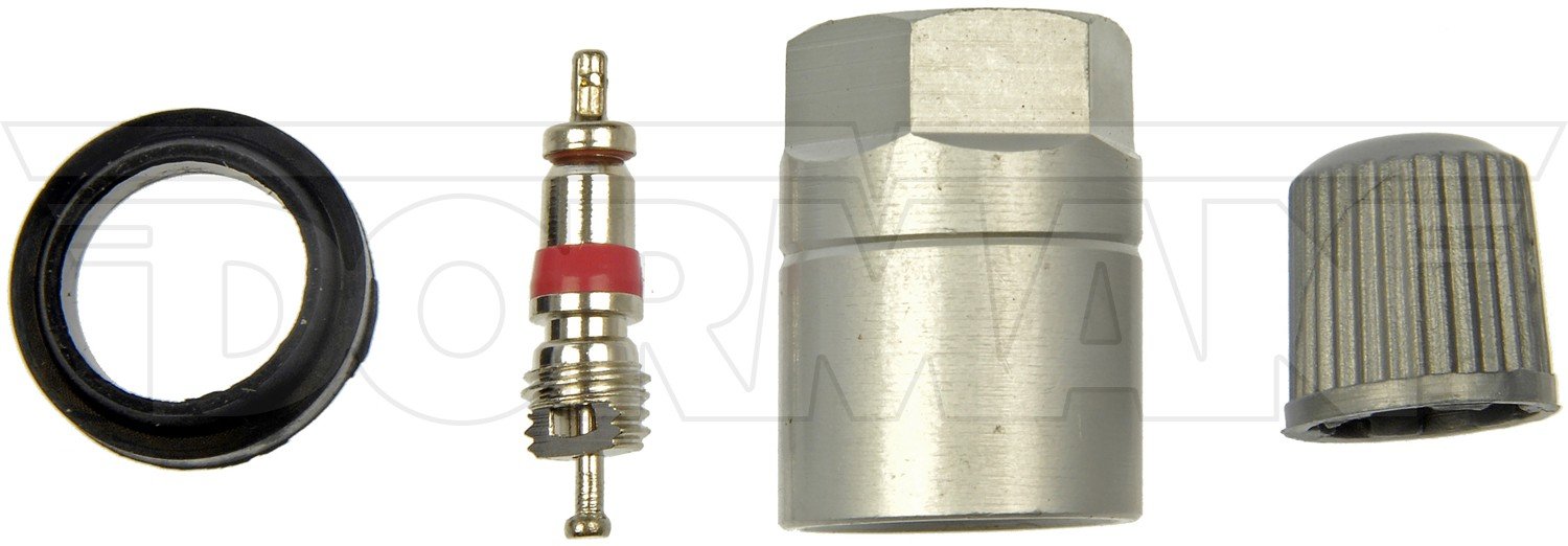 Dorman TPMS Service Kit - Replacement Grommet, Valve Core, and Cap