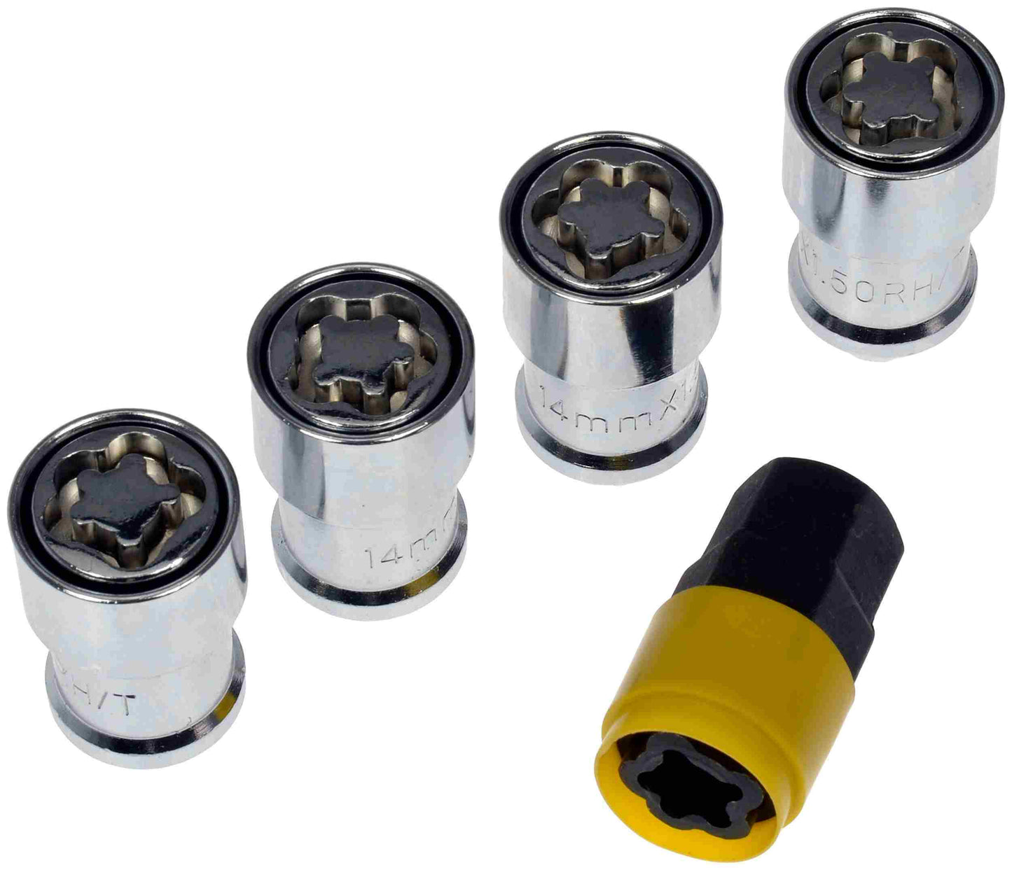Dorman Autograde Wheel Lug Nut Kit M14-1.50 with Lock for 2015-2024 Ford Lincoln 611-008FK