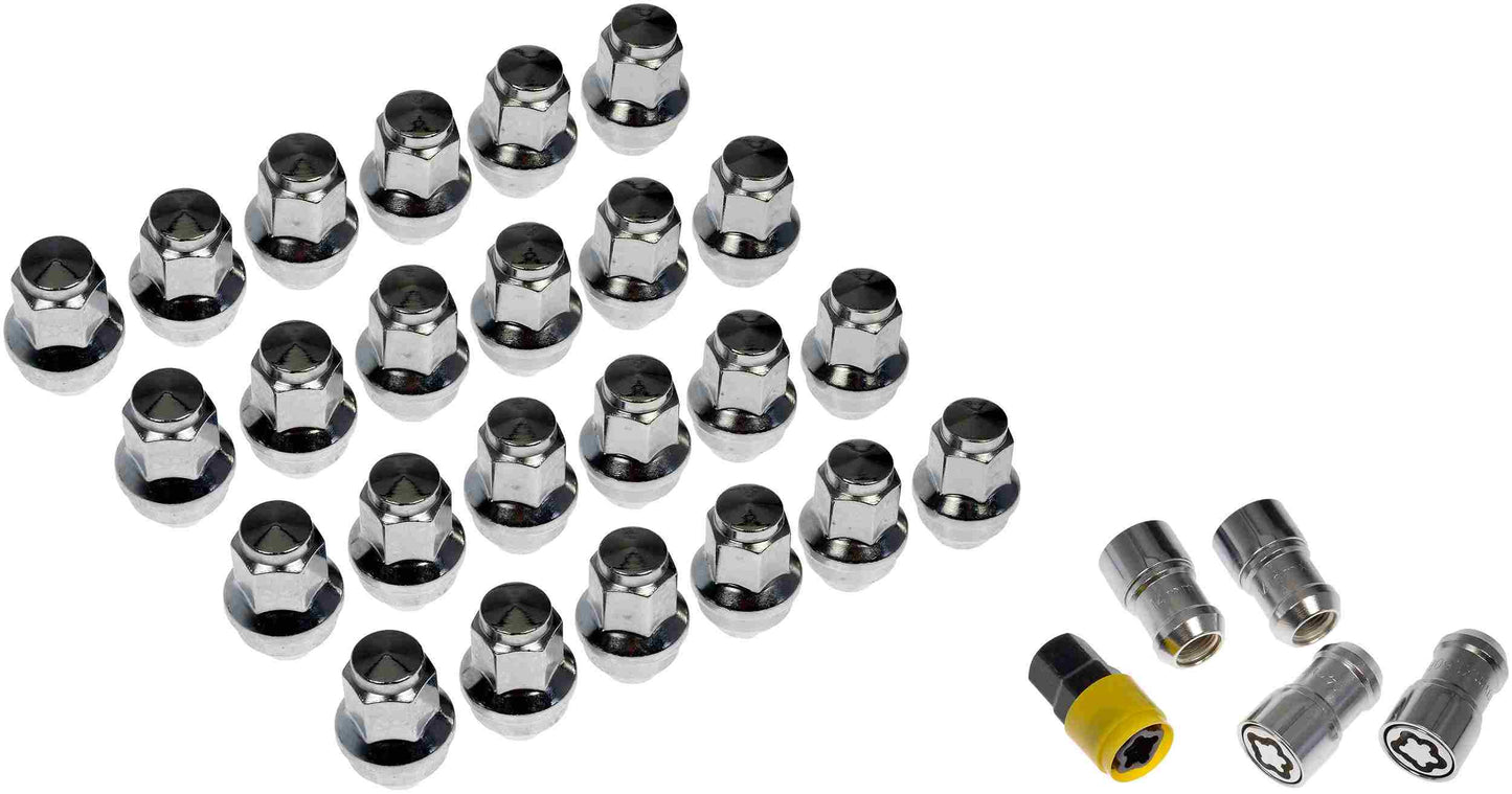 Dorman Autograde Wheel Lug Nut Kit M14-1.50 with Lock for 2015-2024 Ford Lincoln 611-008FK