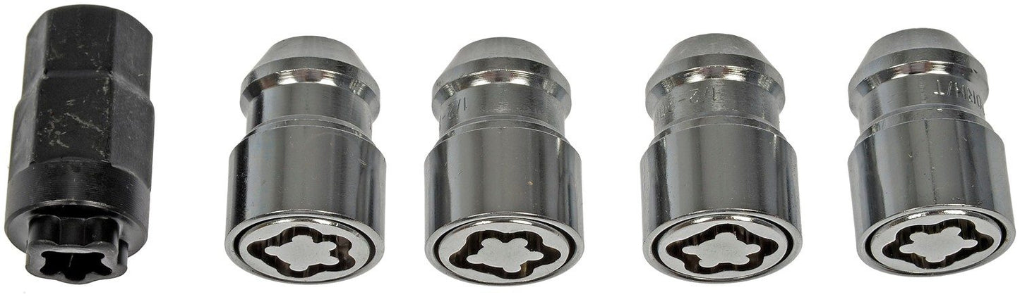 Dorman Autograde Wheel Lug Nut Kit 1/2-20 Domed Top with Lock for American Motors Chrysler Volvo 611-122FK