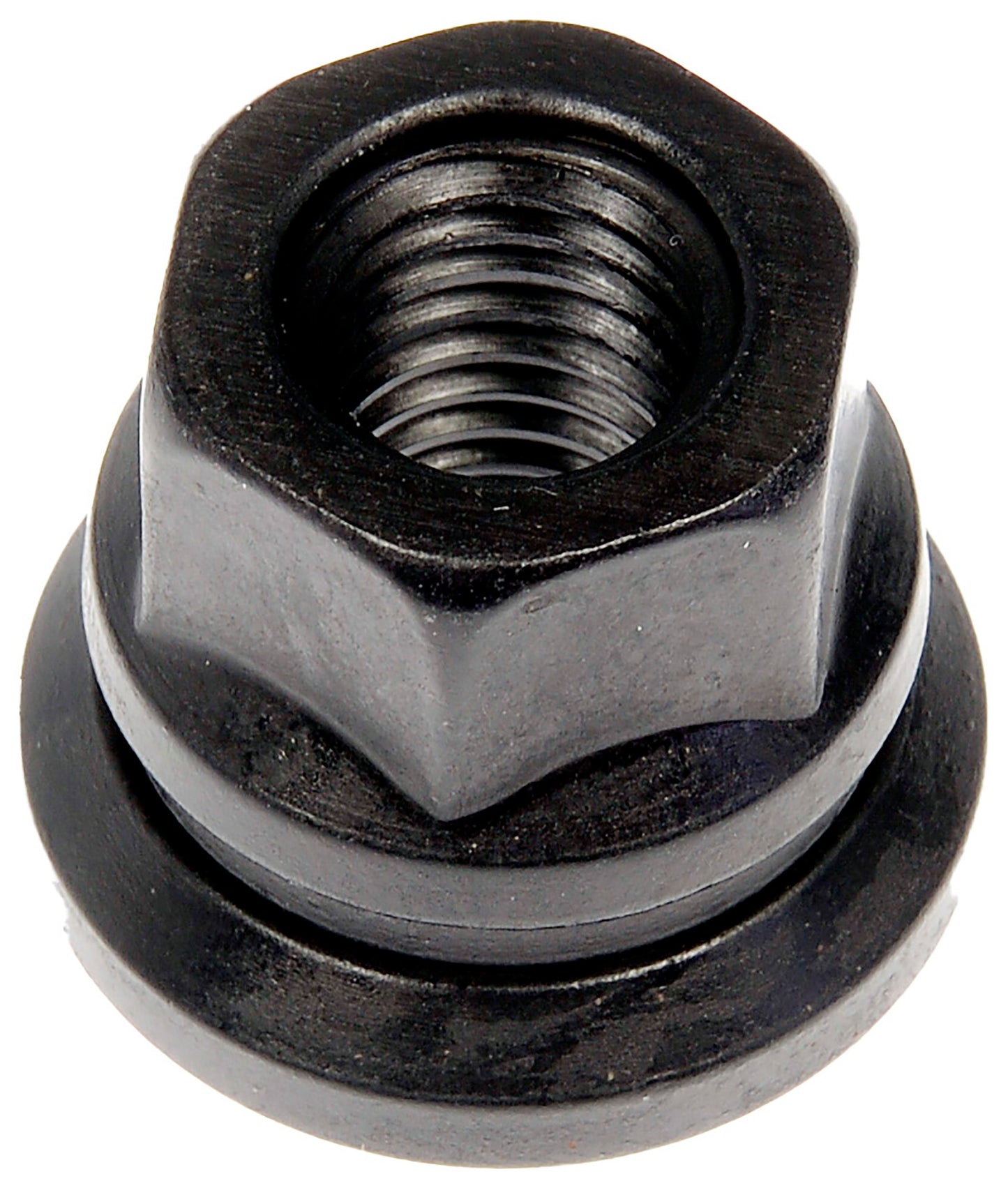 Dorman - Autograde Wheel Lug Nut M12-1.75 Flanged Flat Face 19mm Hex 22.5mm Length for 2004-97 Ford 2000-98 Lincoln 611-172