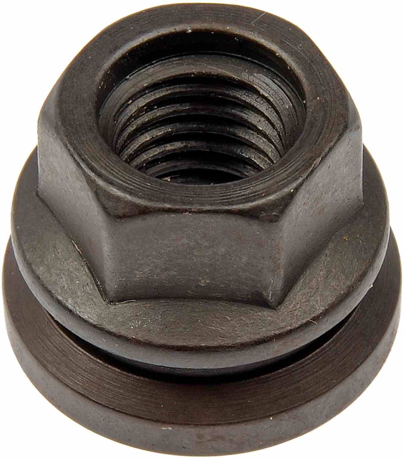 Dorman Wheel Lug Nut M14-2.0 Flanged Flat Face 21mm Hex 22.6mm Length for 2004-99 Ford 2003-00 Lincoln 611-196
