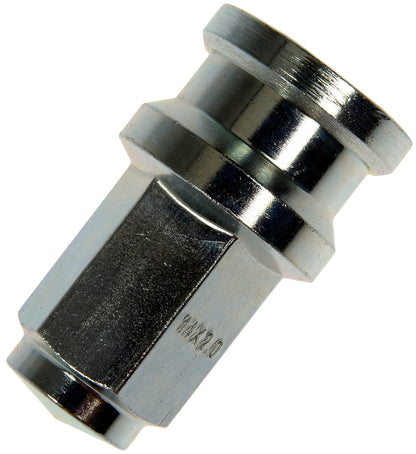 Dorman - Autograde Wheel Lug Nut M14-2.0 Flanged Flat Face 21mm Hex 50mm Length for 2000-2004 Ford F-100,F-150,Lobo