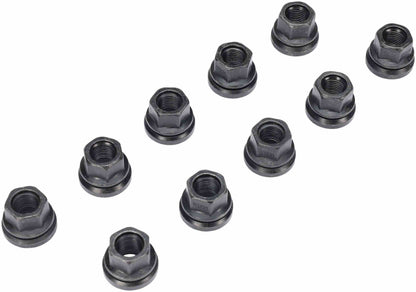 Dorman - Autograde Wheel Lug Nut M14-1.50 Flanged Flat Face 21mm Hex 23.2mm Length for 2019 Ford