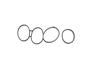 Dorman - OE Solutions Engine Intake Manifold Gasket Set for 1997-2001 Ford Explorer 2001-2008 Mercury Mountaineer 615-176G