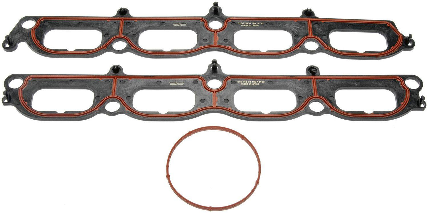 Dorman - OE Solutions Engine Intake Manifold Gasket Set Upper Intake with Throttle Body for 2014 Ford 2014 Lincoln 615-718