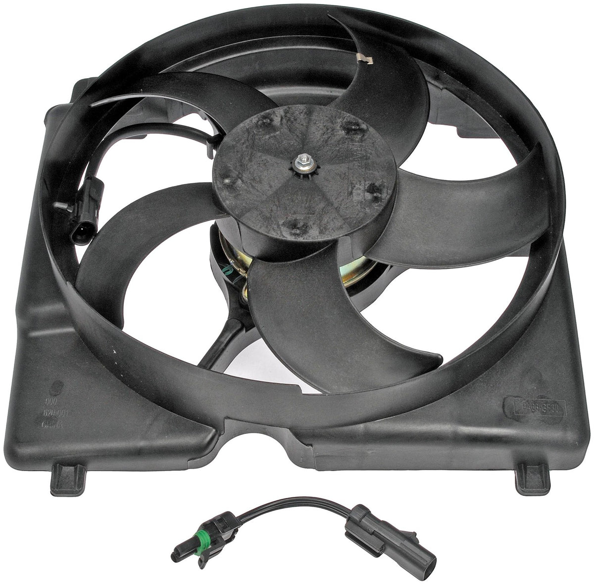 Dorman Engine Cooling Fan Assembly Radiator Fan Assembly Without Controller for 1990-2001 Jeep Cherokee Comanche Wagoneer 620-001
