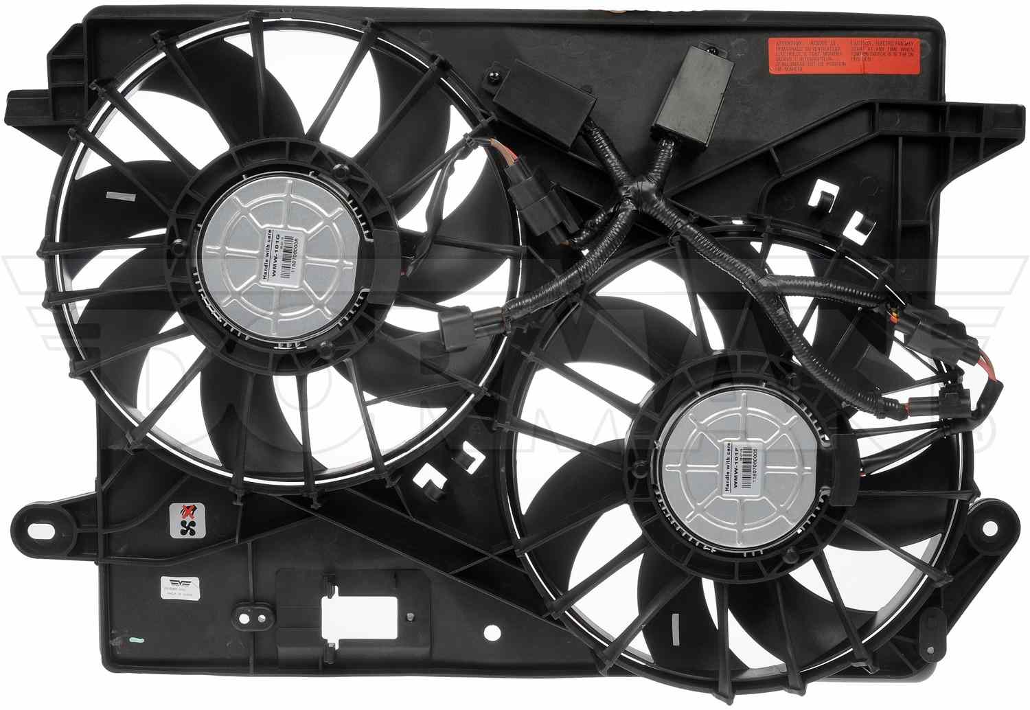 Dorman Dual Fan Assembly With Brushless Motors