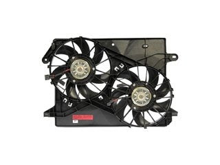 Dorman OE Solutions Engine Cooling Fan Assembly Dual Fan Without Controller for 2008-05 Chrysler 300 2008 Dodge Challenger Charger Magnum 620-039