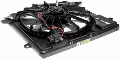 Dorman - OE Solutions Engine Cooling Fan Assembly Radiator Fan Assembly With Resistor for 2011-2017 Jeep Wrangler 620-055