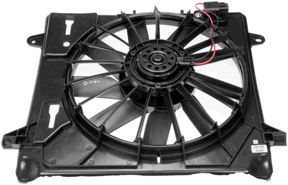 Dorman - OE Solutions Engine Cooling Fan Assembly Radiator Fan Assembly With Resistor for 2011-2017 Jeep Wrangler 620-055