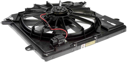 Dorman - OE Solutions Engine Cooling Fan Assembly Radiator Fan Assembly With Resistor for 2011-2017 Jeep Wrangler 620-055