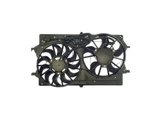 Dorman - OE Solutions Engine Cooling Fan Assembly Dual Fan Assembly Without Controller for 2000-2004 Ford Focus 620-126