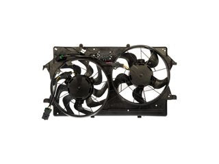 Dorman - OE Solutions Engine Cooling Fan Assembly Dual Fan with Resistor for 2004-2003 Ford Focus 620-147