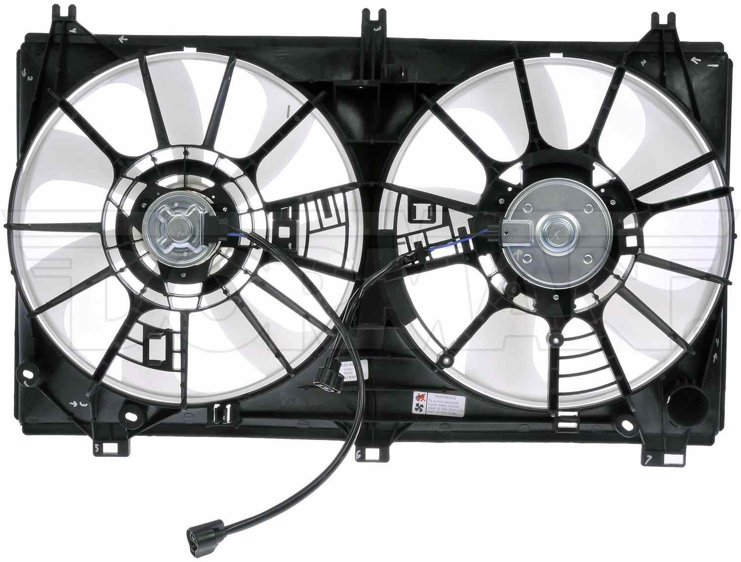 Dorman - OE Solutions DUAL FAN ASSEMBLY 620-497