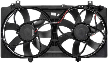 Dorman - OE Solutions Engine Cooling Fan Assembly Dual Fan Assembly Without Controller for 2011-2010 Chevrolet Camaro 620-570