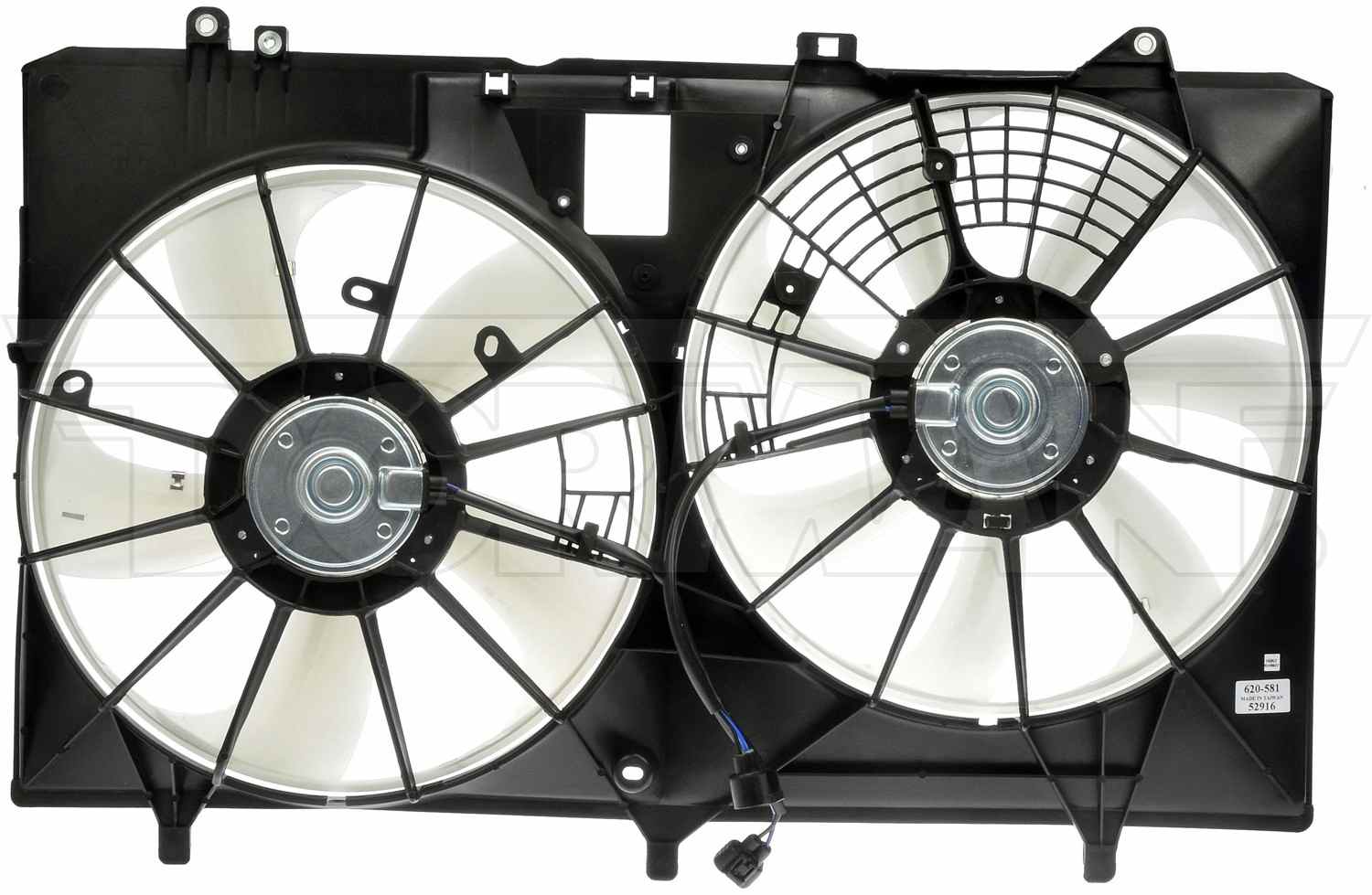 Dorman Dual Fan Assembly Without Controller