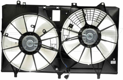 Dorman Engine Cooling Fan Assembly with Dual Fan without Controller for 2011-2016 Toyota Sienna 620-581