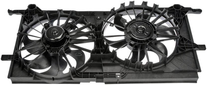 Dorman OE Solutions Engine Cooling Fan Assembly Dual Fan Without Controller for 2007-02 Buick 2005-01 Chevrolet 2004-01 Oldsmobile 2005-01 Pontiac 620-611