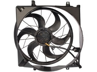 Dorman - OE Solutions Engine Cooling Fan Assembly Radiator Fan Assembly Without Controller for 2005-2004 Jeep Liberty 621-017