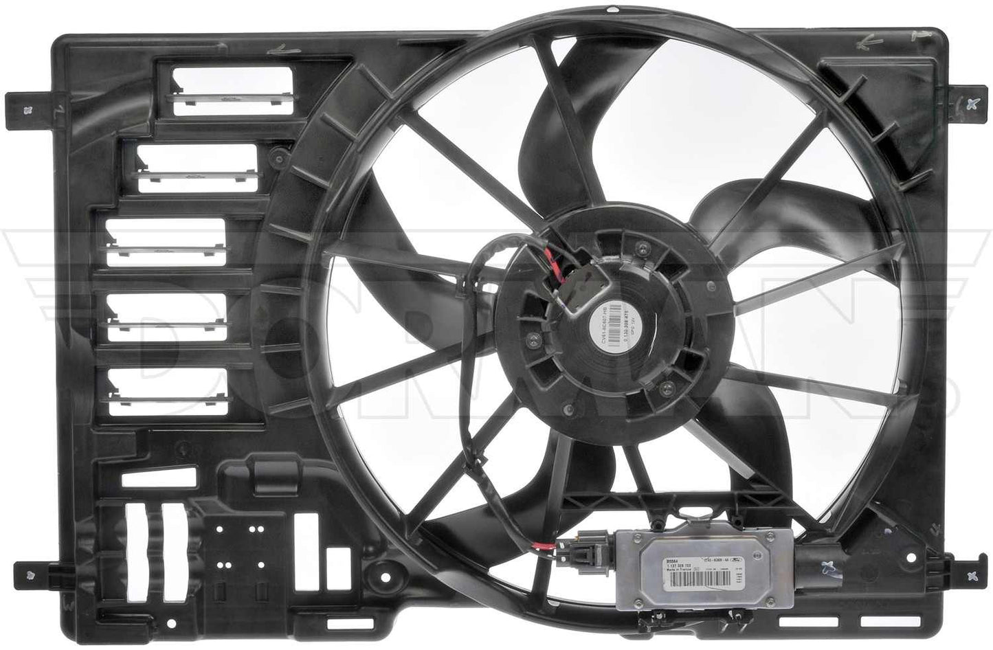 Dorman - OE Solutions Engine Cooling Fan Assembly Radiator Fan Assembly With Controller for 2013-2016 Ford Escape 621-040