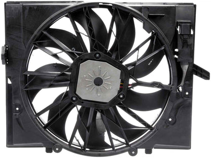 Dorman Engine Cooling Fan Assembly Radiator Fan Assembly With Controller for 2010-2014 BMW 621-211