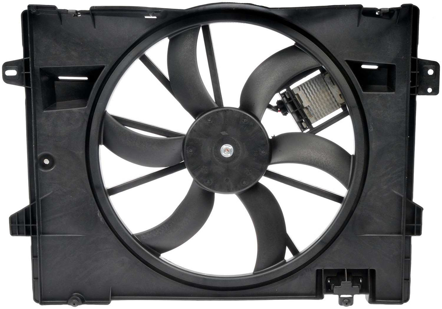Dorman - OE Solutions Engine Cooling Fan Assembly Radiator Fan Assembly With Upgraded Controller for 2011-06 Ford Crown Victoria Lincoln Town Car Mercury Grand Marquis 621-353XD
