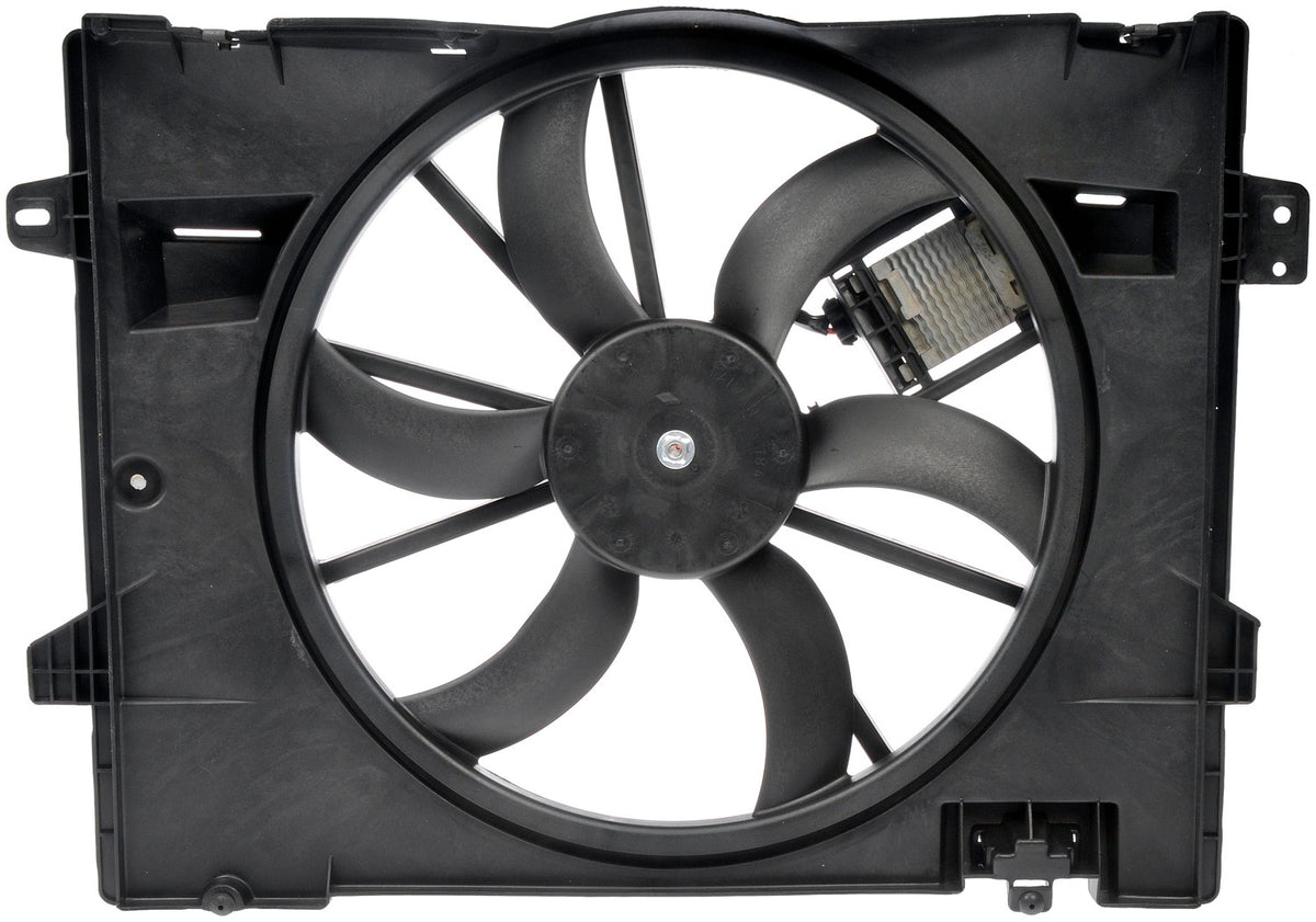 Dorman - OE Solutions Engine Cooling Fan Assembly Radiator Fan Assembly With Upgraded Controller for 2011-06 Ford Crown Victoria Lincoln Town Car Mercury Grand Marquis 621-353XD
