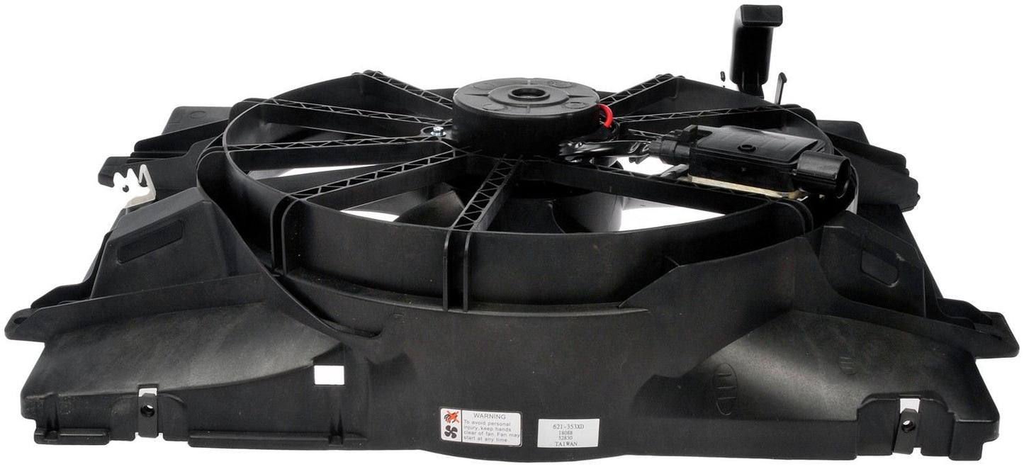 Dorman - OE Solutions Engine Cooling Fan Assembly Radiator Fan Assembly With Upgraded Controller for 2011-06 Ford Crown Victoria Lincoln Town Car Mercury Grand Marquis 621-353XD