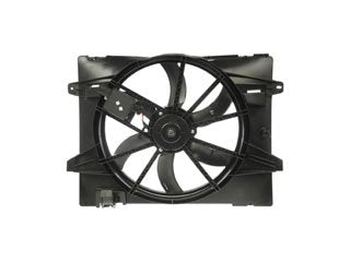 Dorman Engine Cooling Fan Assembly Radiator Fan Assembly With Controller for 2011-06 Ford Crown Victoria, Lincoln Town Car, Mercury Grand Marquis 621-353