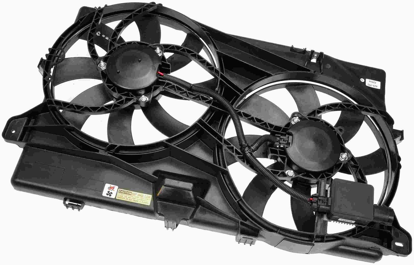 Dorman - OE Solutions Engine Cooling Fan Assembly with Controller for 2014-2017 Ford Edge 621-392
