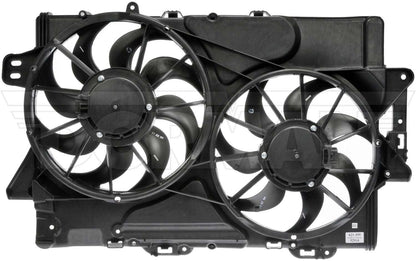Dorman - OE Solutions Engine Cooling Fan Assembly with Dual Fan Without Controller for 2008-09 Chevrolet Equinox Pontiac Torrent 621-399