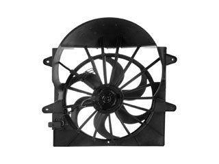 Dorman - OE Solutions Engine Cooling Fan Assembly Radiator Fan Assembly With Resistor for 2010-08 Jeep Commander Jeep Grand Cherokee 621-403