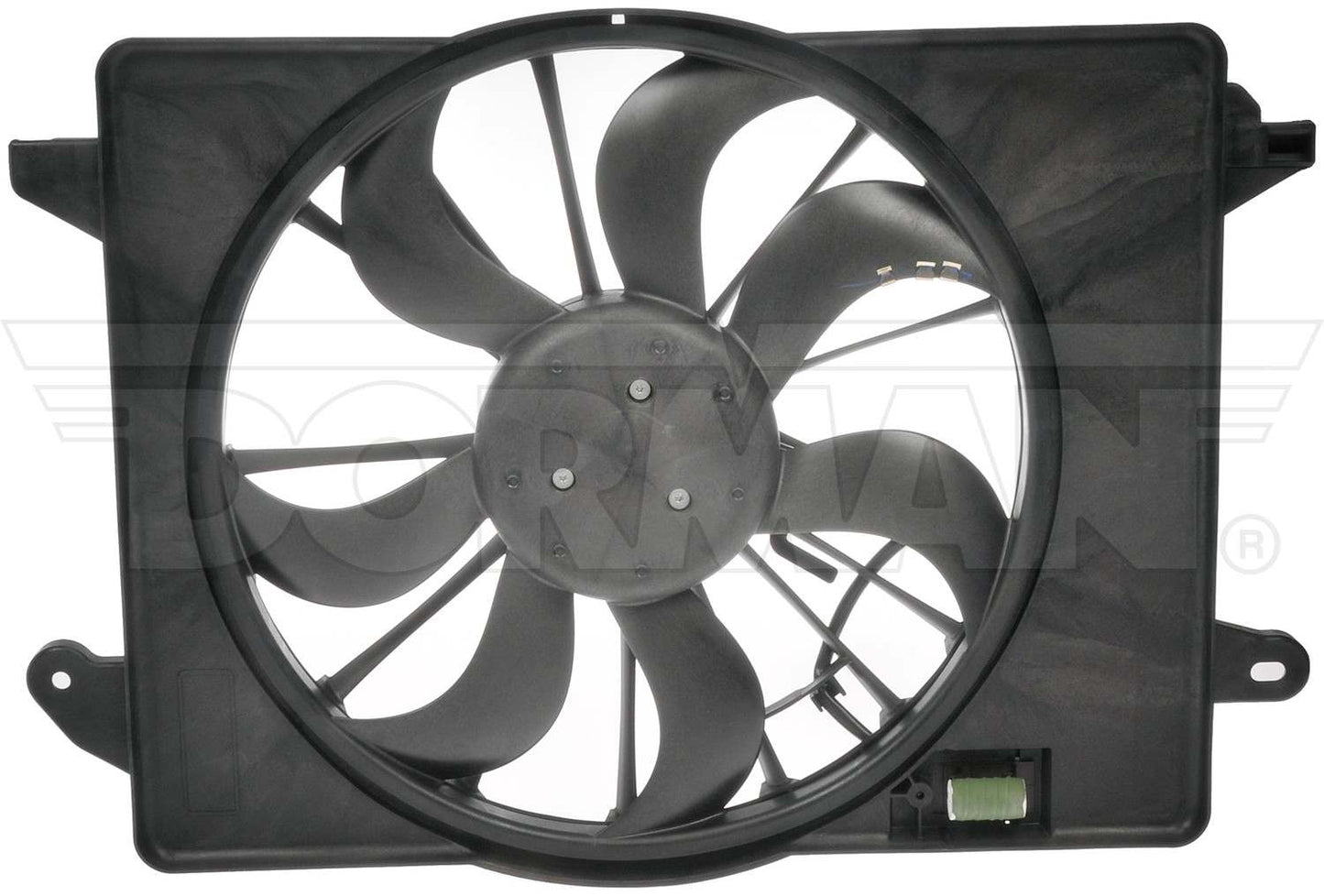 Dorman - OE Solutions Engine Cooling Fan Assembly Radiator Fan Assembly with Brushless Motor for 2023 Chrysler 300 Dodge Challenger Dodge Charger 621-526XD