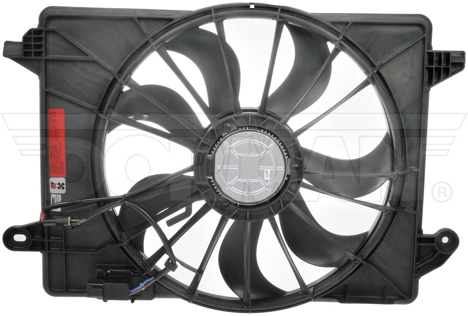 Dorman Radiator Fan Assembly With Brushless Motor