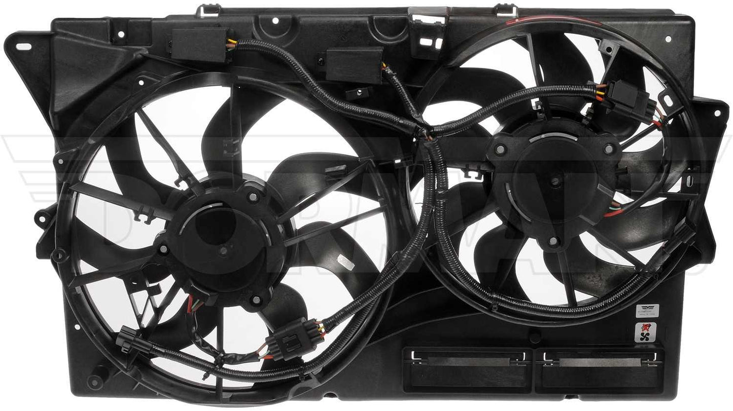 Dorman - OE Solutions Engine Cooling Fan Assembly Dual Fan Assembly With Brushless Motors for 2019-2023 Ford 621-564XD