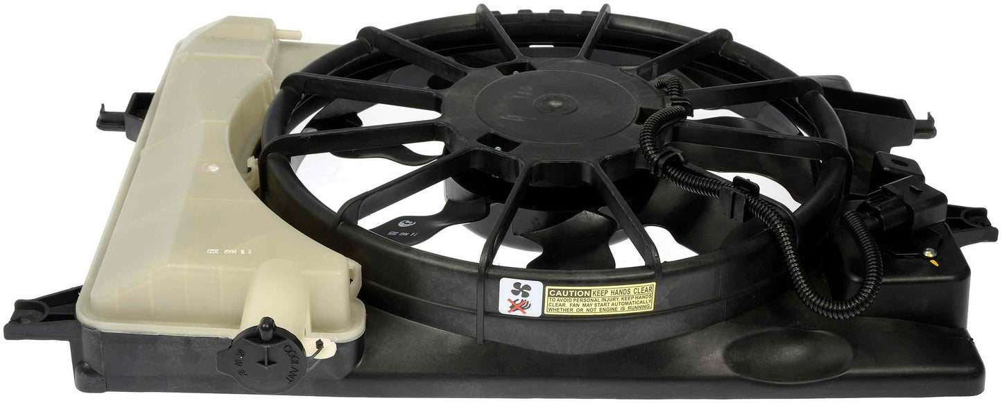 Dorman - OE Solutions Engine Cooling Fan Assembly Radiator Fan Assembly Without Controller for 2013-2017 Hyundai, 2015-2018 Kia 621-565