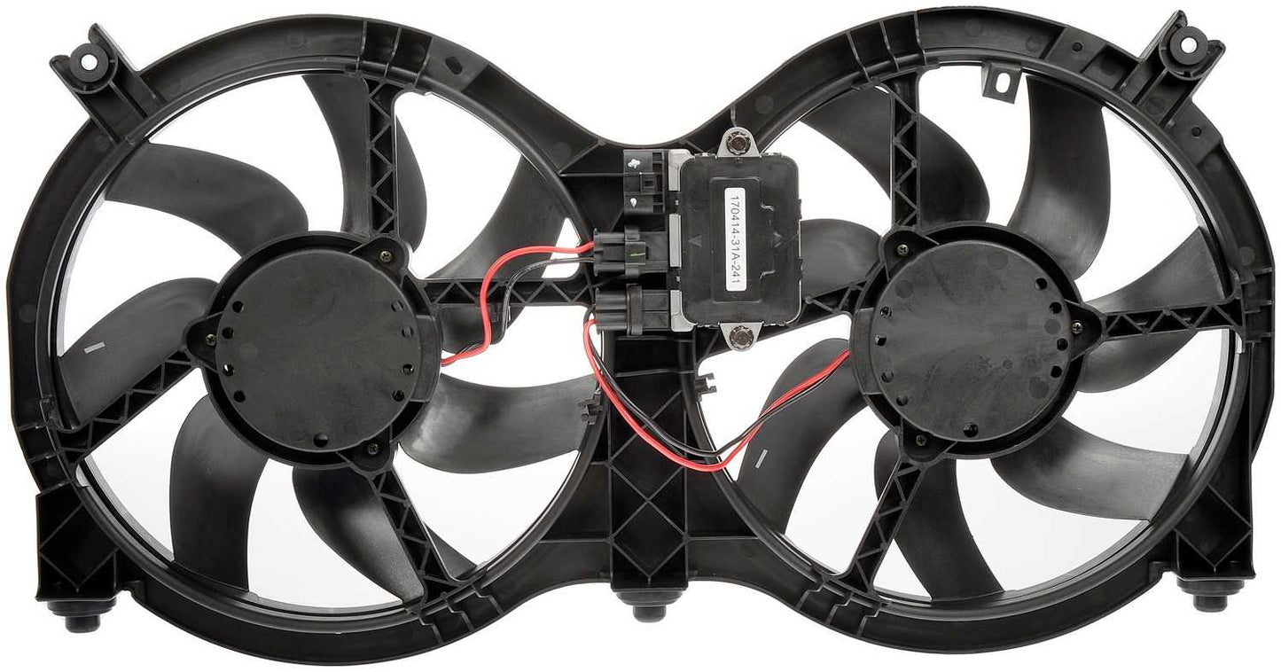 Dorman Engine Cooling Fan Assembly with Controller for 2013 Infiniti JX35 2023-14 Infiniti QX60 2023-13 Nissan Pathfinder 621-586