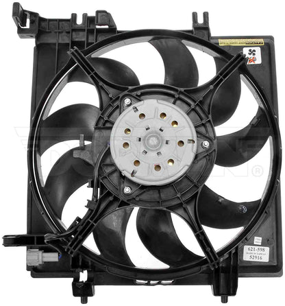 Dorman - OE Solutions Engine Cooling Fan Assembly Radiator Fan Assembly Without Controller for 2018-14 Subaru Forester 2021-15 Subaru WRX 621-598