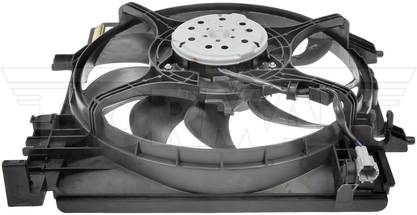 Dorman - OE Solutions Engine Cooling Fan Assembly Radiator Fan Assembly Without Controller for 2018-14 Subaru Forester 2021-15 Subaru WRX 621-598