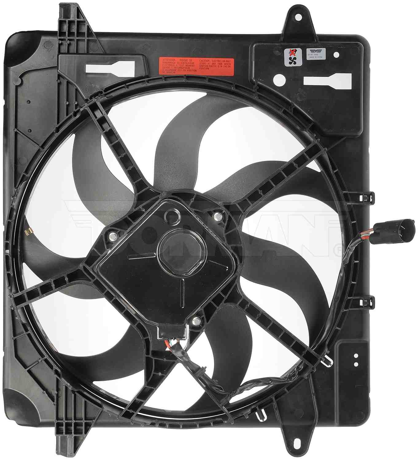 Dorman - OE Solutions RADIATOR FAN ASSEMBLY 621-601