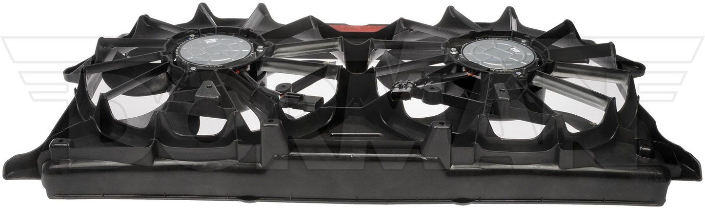 Dorman Engine Cooling Fan Assembly Dual Fan with Brushless Motors for 2020-15 Cadillac, 2020-14 Chevrolet, 2020-14 GMC 621-619