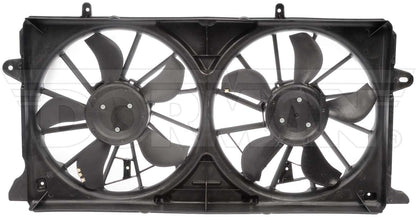 Dorman Engine Cooling Fan Assembly Dual Fan with Brushless Motors for 2020-15 Cadillac, 2020-14 Chevrolet, 2020-14 GMC 621-619