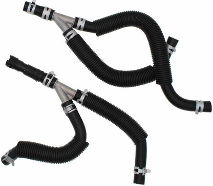 Dorman - OE Solutions HVAC Heater Hose Assembly Engine Heater Hose Assembly with upgraded aluminum Y‑connector for 2009-08 Chrysler Town & Country, Dodge Grand Caravan 2009-08, Volkswagen Routan 2010-09 626-307HP