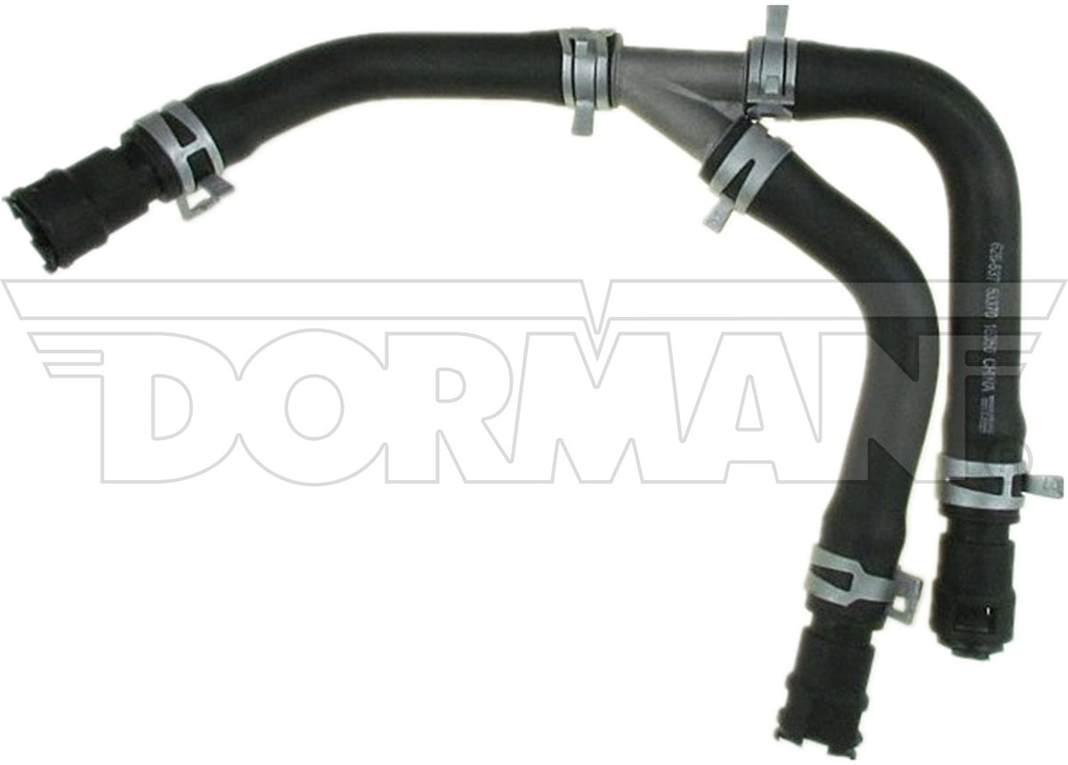 Dorman - OE Solutions HVAC Heater Hose Assembly Engine Heater Hose Assembly with upgraded aluminum Y‑connector for 2008-07 Ford Expedition Lincoln Navigator 626-537