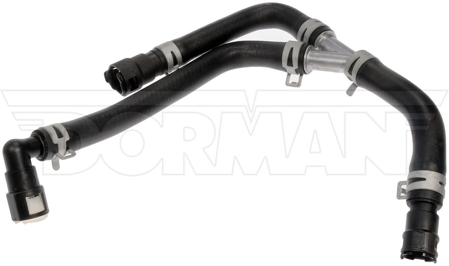 Dorman - OE Solutions HVAC Heater Hose Assembly Engine Heater Hose Assembly with upgraded aluminum Y-connector for 2014-2015 Ford Expedition Lincoln Navigator 626-642