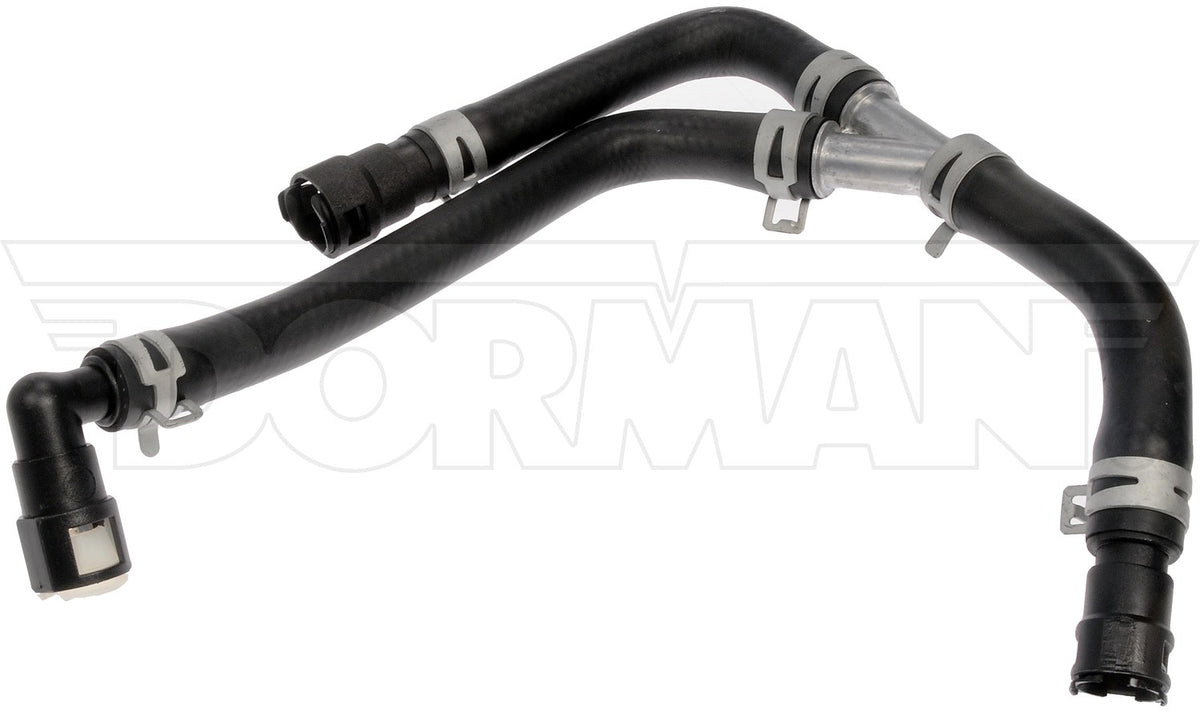 Dorman - OE Solutions HVAC Heater Hose Assembly Engine Heater Hose Assembly with upgraded aluminum Y-connector for 2014-2015 Ford Expedition Lincoln Navigator 626-642