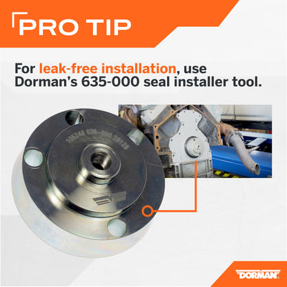 Dorman - OE Solutions Engine Rear Main Seal Cover Kit for 1997-2020 General Motors Isuzu Saab 635-518