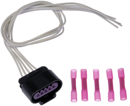 Dorman - TECHoice Electrical Pigtail Multi-Purpose Socket With Pigtails with Weatherproof Terminals for GM 2015-03 Isuzu 2003 Saab 2009-05 645-500