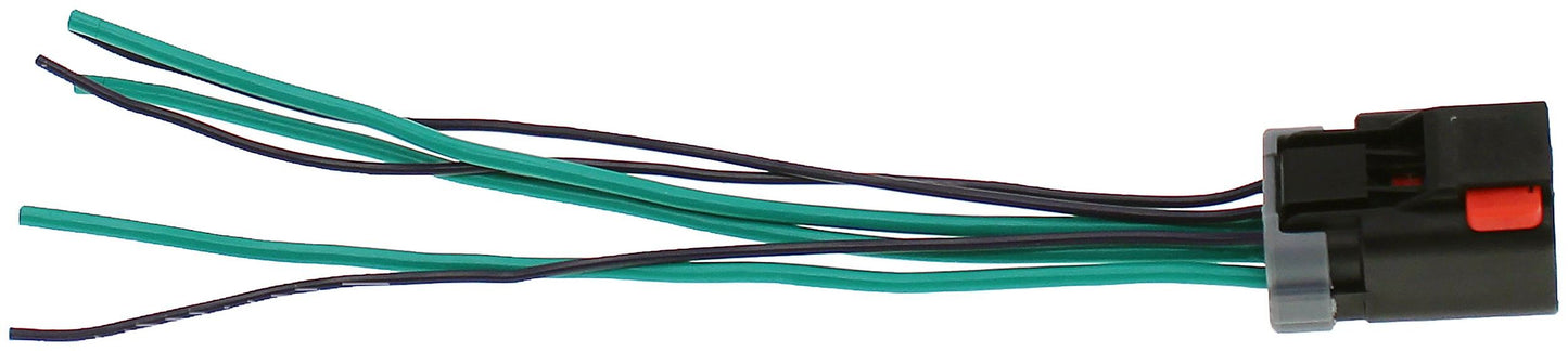 Dorman - TECHoice Pigtail Tail Lamp Repair Harness Weatherproof Terminals Locking Tab for Chrysler 2005-04, 2000-96 Dodge 2004-94 Freightliner 2003-02 Jeep 2010-05 645-503